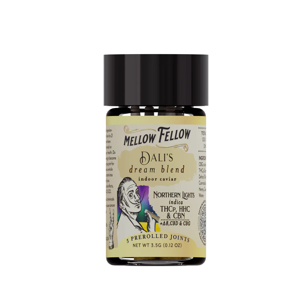 MELLOW FELLOW DALI'S DREAM BLEND 3.5G PREROLLS INDICA - NORTHERN LIGHTS