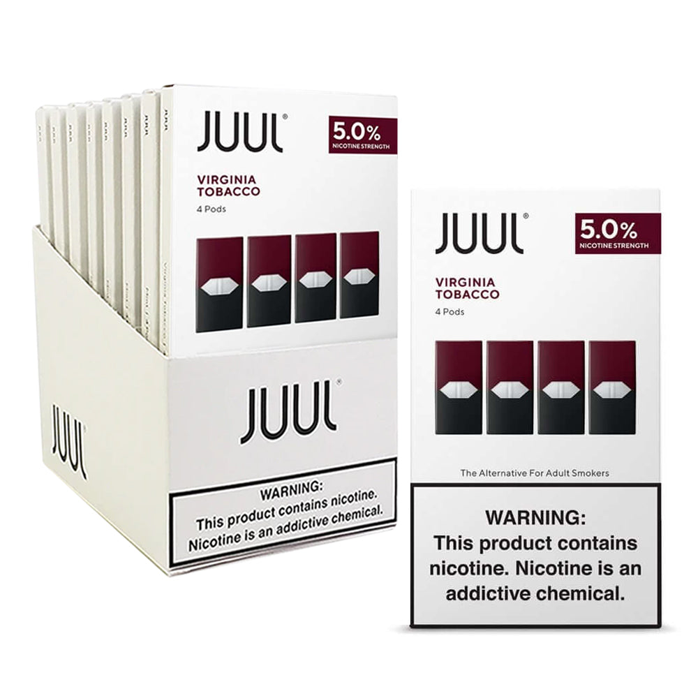 JUUL PODS VIRGINIA TOBACCO 5% NIC