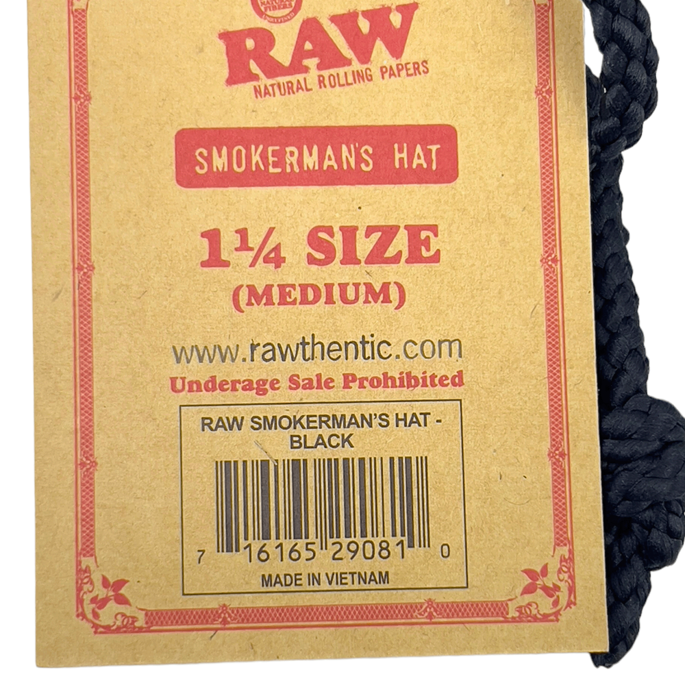 RAW SMOKERMANS BLACK HAT