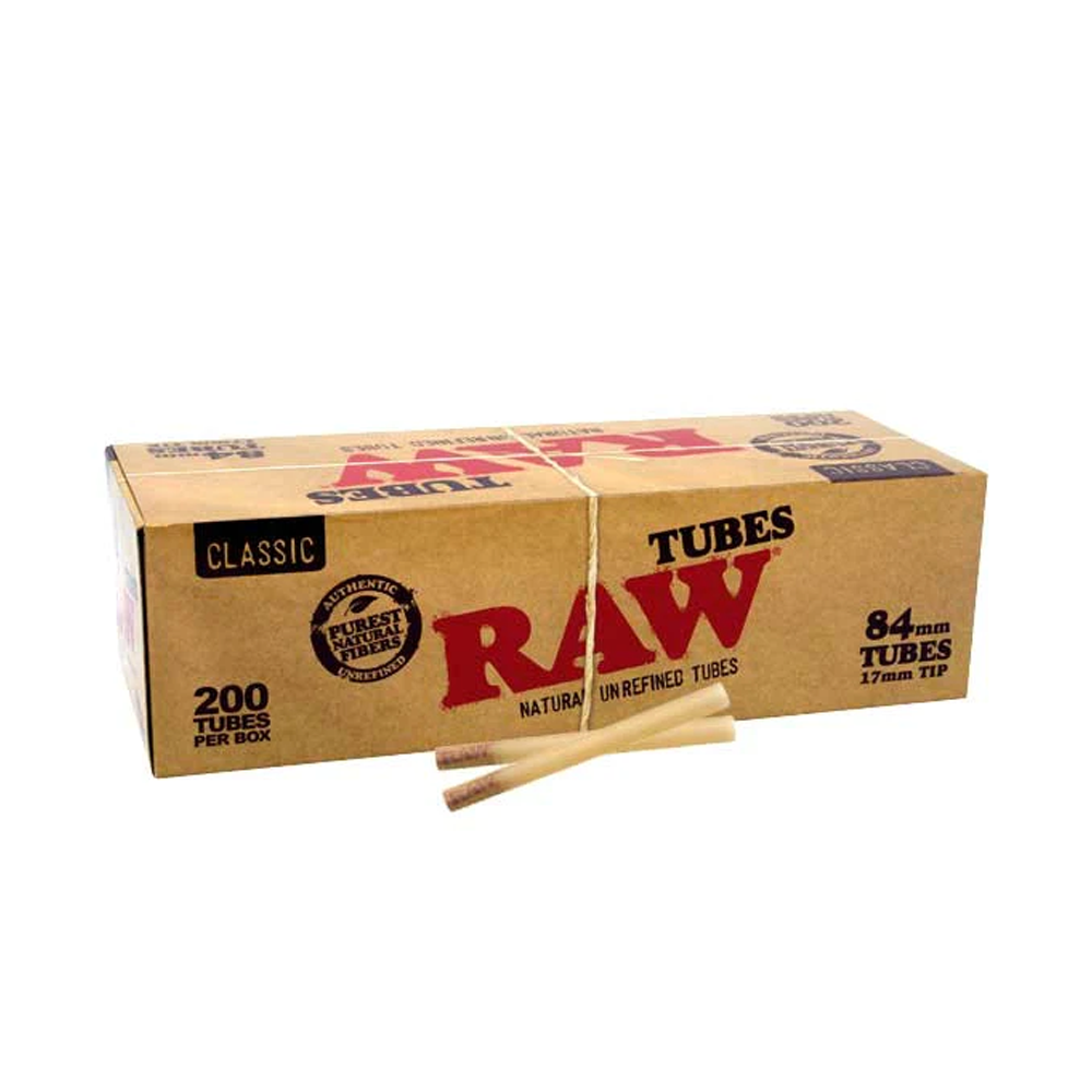 RAW TUBES BULK 84MM/ 17MM TIPS