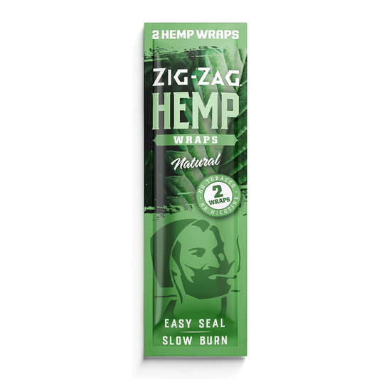 ZIG ZAG CIGAR HEMP 2CT WRAPS - NATURAL