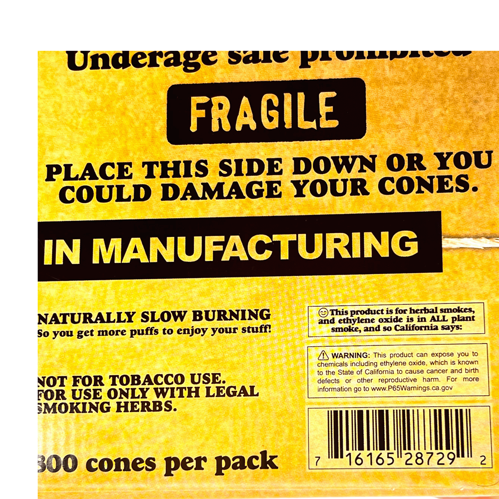 RAW CLASSIC KS 800 PRE ROLLED CONE
