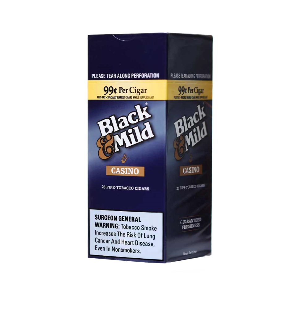 BLACK & MILD .99 ORG 25CT - CASINO