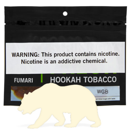 FUMARI 100G - WHITE GUMMY BEAR