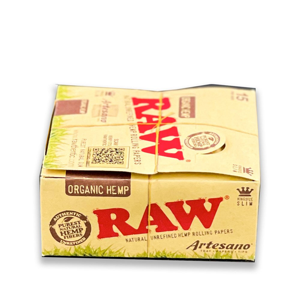 RAW ORGANIC HEMP ARTESANO KS SLIM