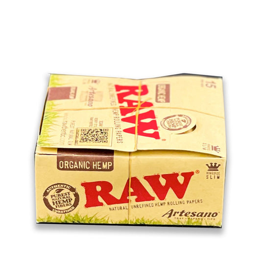 RAW ORGANIC HEMP ARTESANO KS SLIM