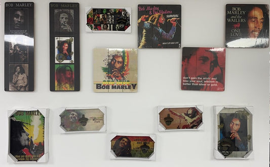 BOB MARLEY WOOD POSTER W/BOTTLE OPENER