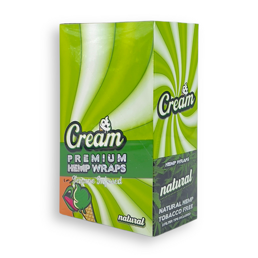 CREAM NATURAL HEMP WRAP - NATURAL