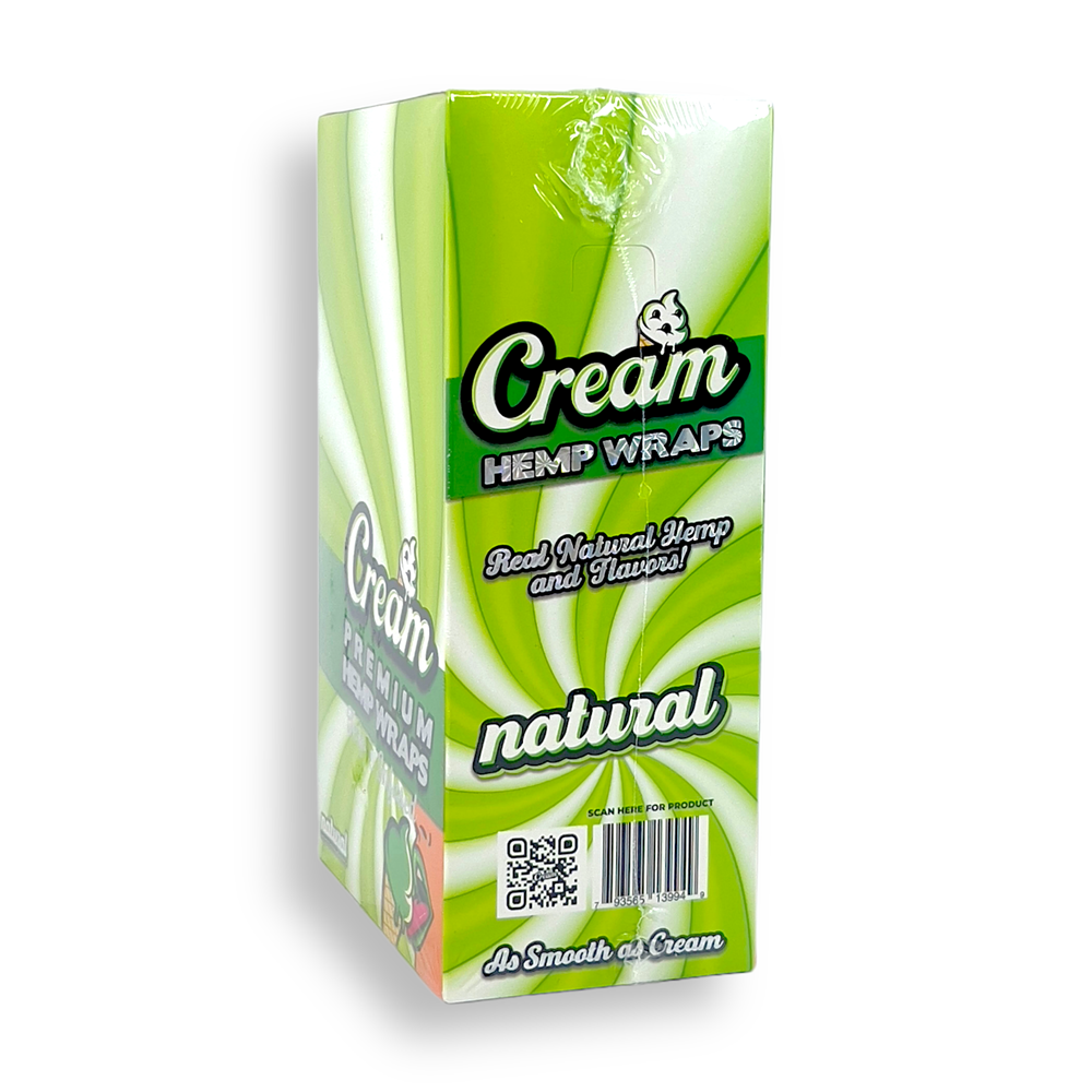 CREAM NATURAL HEMP WRAP - NATURAL