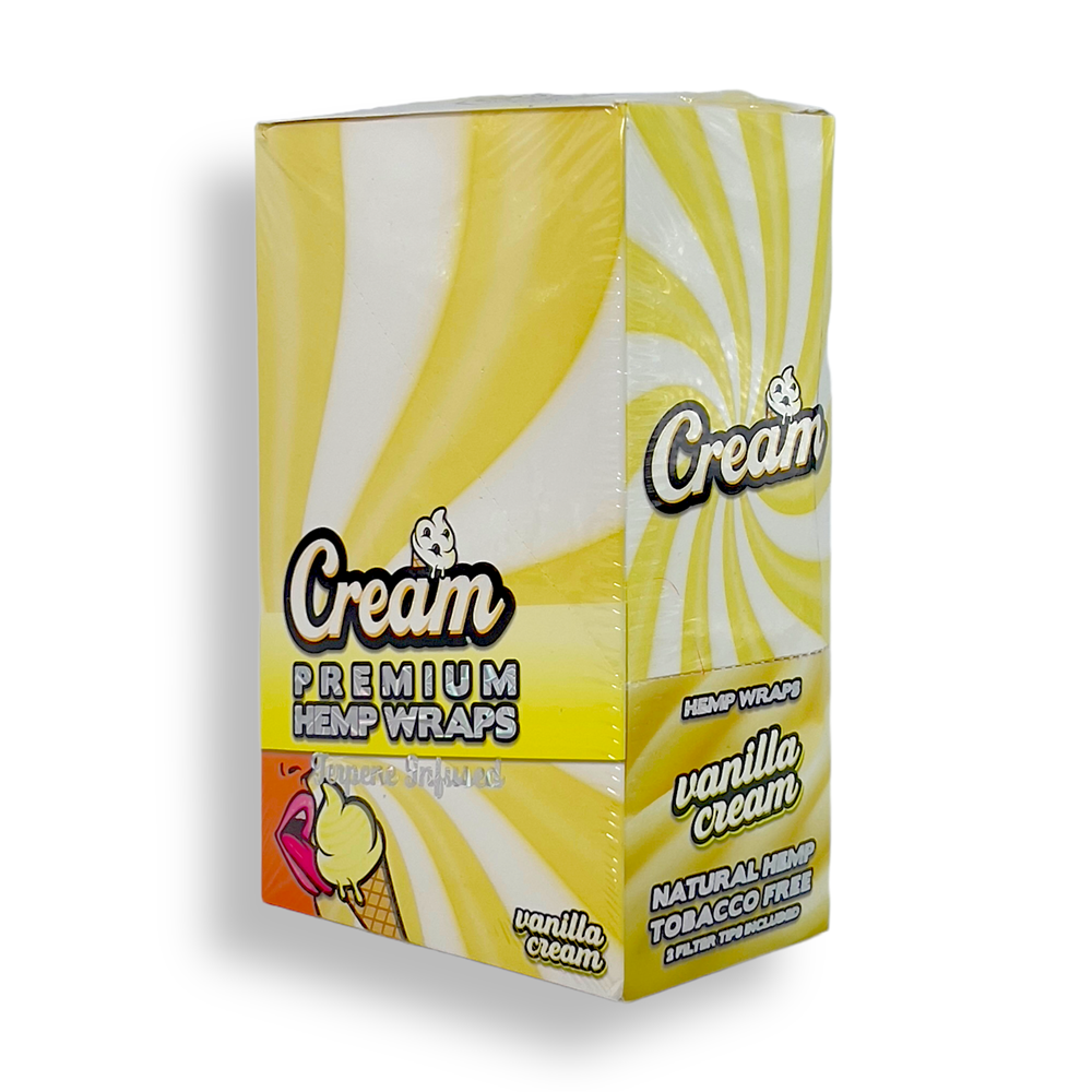CREAM NATURAL HEMP WRAP - VANILLA CREAM