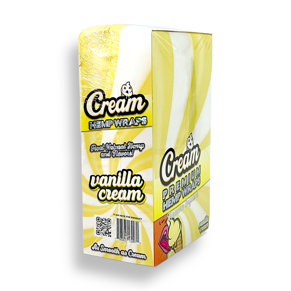 CREAM NATURAL HEMP WRAP - VANILLA CREAM