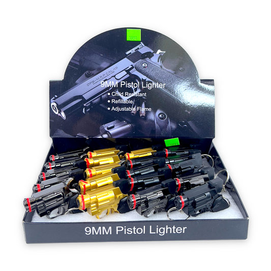 REVOLVER LIGHTER W/ KEY RING