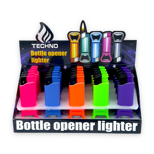 TECHNO BOTTLE OPENER LIGHTER