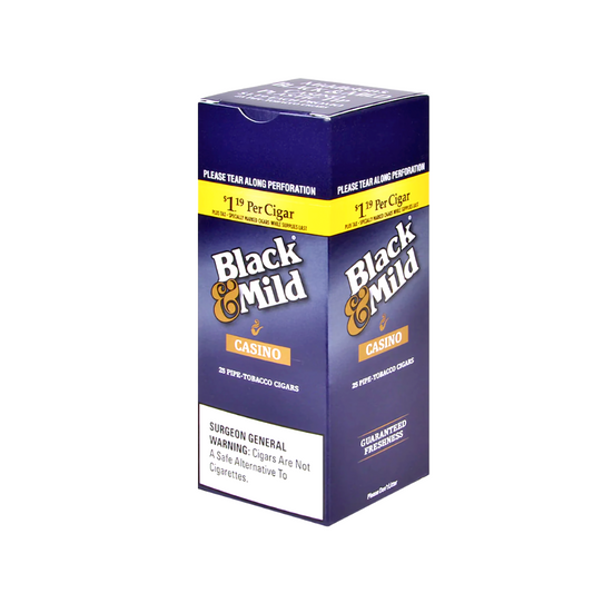 BLACK &amp; MILD 1.19 ORG 25CT - CASINO