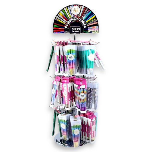 DESIGNER CONES DISPLAY - ASSORTED
