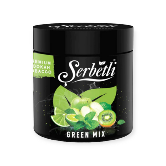 SERBETLI TOBACCO 200G- GREEN MIX