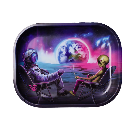 ROLLIN MEDIUM METAL TRAY - BLUNT ORBIT