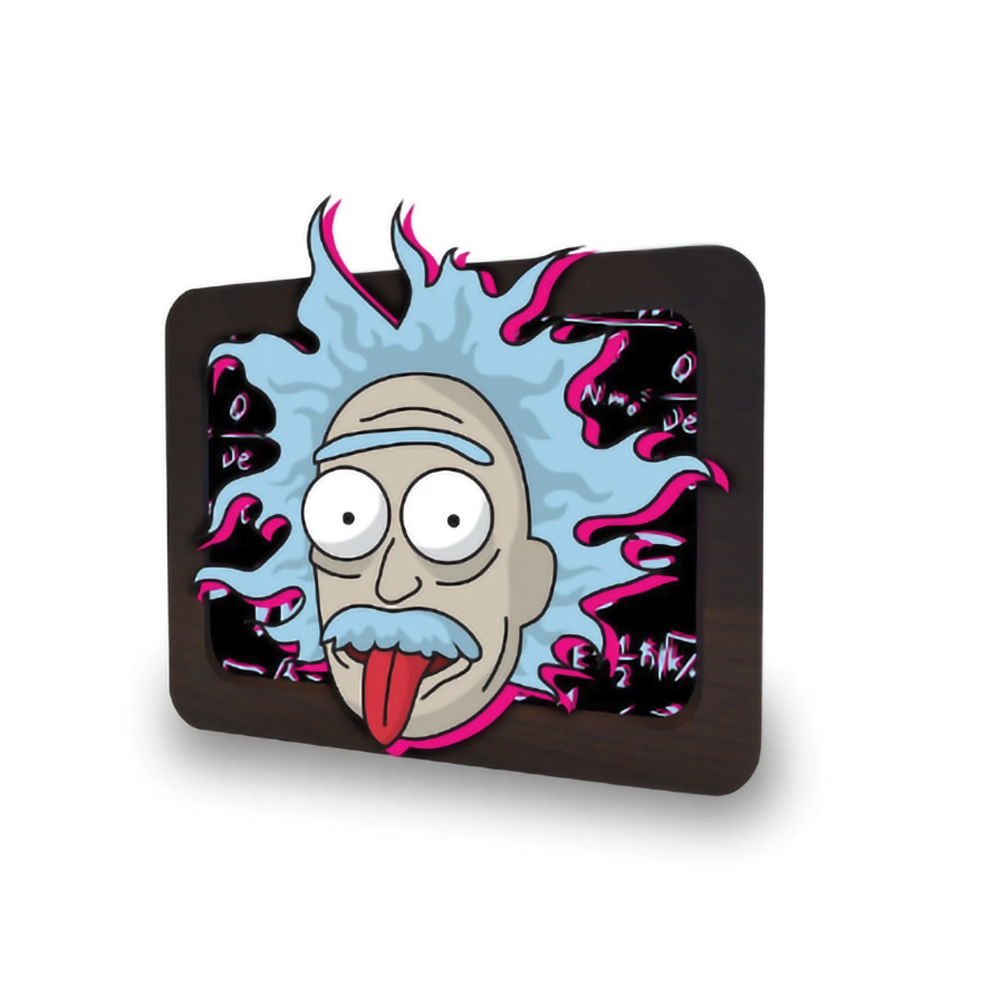 ROLLIN HIGH DEF (3D) MEDIUM WOOD TRAY - FILTHY GENIUS
