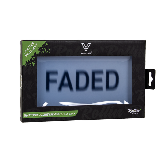 V SYNDICATE ROLLIN MEDIUM GLASS TRAY