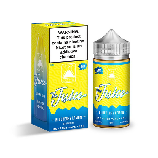 THE JUICE 100ML JUICE 3MG  - BLUEBERRY LEMON