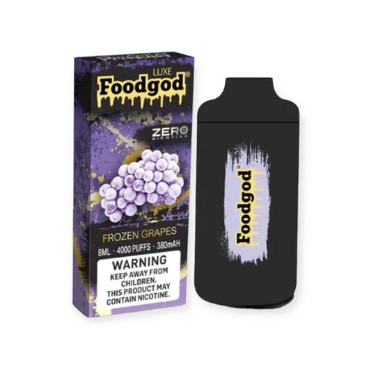 FOODGOD 0% NIC 4000PUFF DISPOSABLE - FROZEN GRAPES