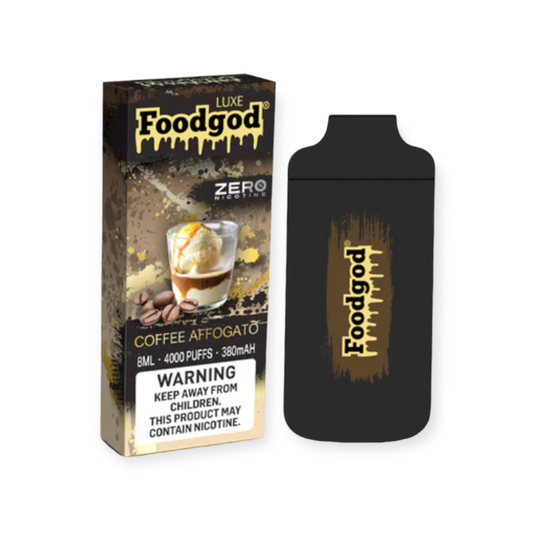 FOODGOD 0% NIC 4000PUFF DISPOSABLE - COFFEE AFFOGATO