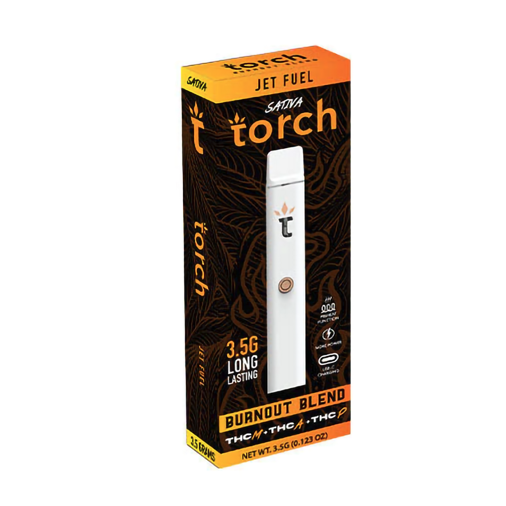 TORCH BURN OUT BLEND 3.5G DISPOSABLE SATIVA - JET FUEL