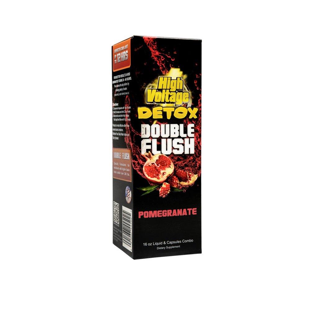 HIGH VOLTAGE DOUBLE FLUSH DETOX - POMEGRANATE