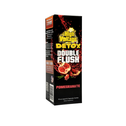 HIGH VOLTAGE DOUBLE FLUSH DETOX - POMEGRANATE