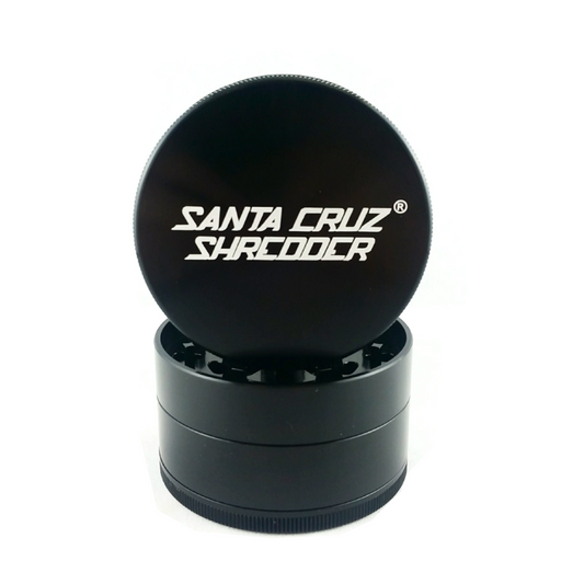 SANTA CRUZ SHREDDER LARGE 4 PCS GRINDER- BLACK