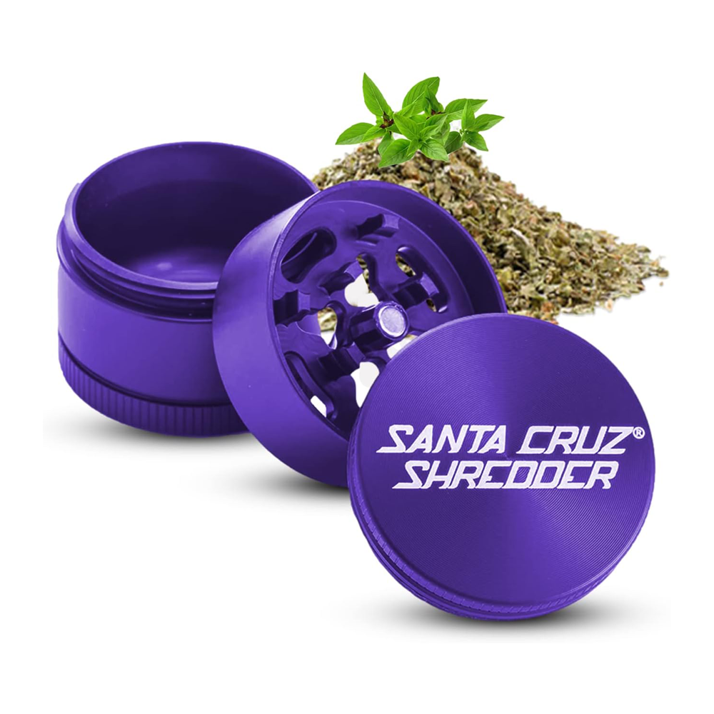 SANTA CRUZ SHREDDER LARGE 4 PCS GRINDER- PURPLE