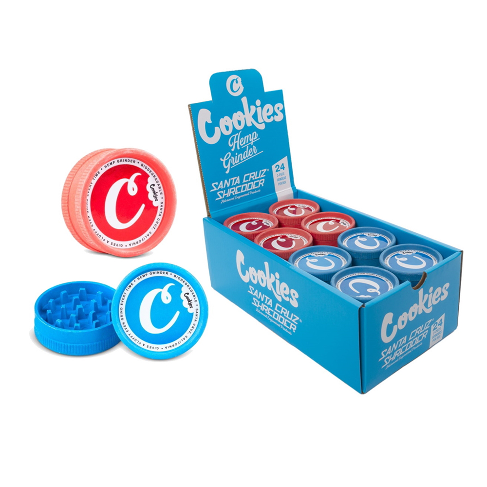 SANTA CRUZ SHREDDER x COOKIES 2PCS GRINDER - ASSORTED