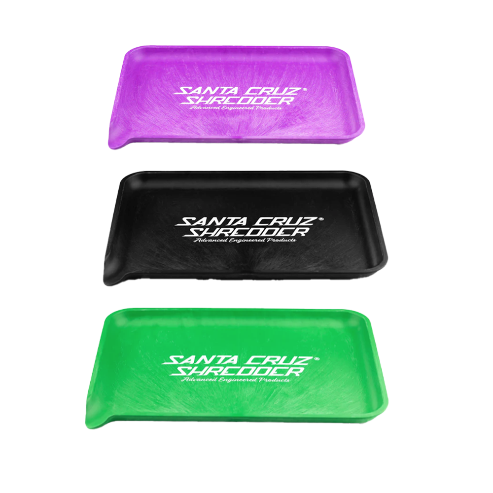 SANTA CRUZ SHREDDER HEMP LARGE TRAY - ASSORTED COLORS