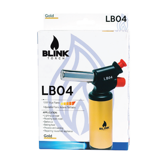 BLINK TORCH LIGHTER LB04 - GOLD