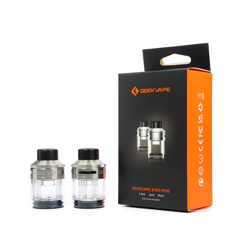 GEEKVAPE E100 POD TANK - SILVER