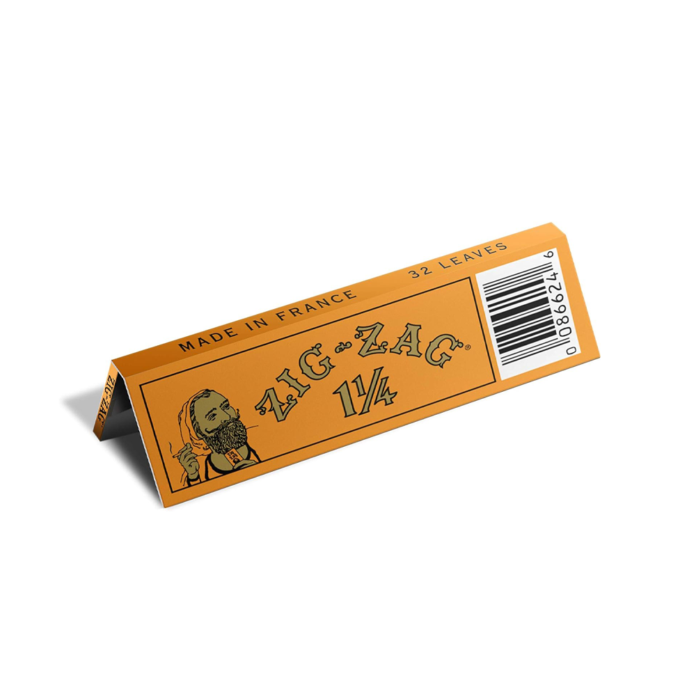 ZIG ZAG 1 1/4 GUMMED CIGARETTE PAPERS