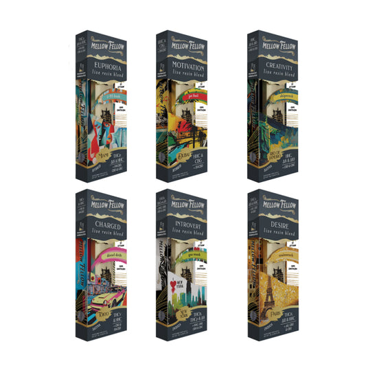 MELLOW FELLOW 1ML DISPOSALE- ASSORTED