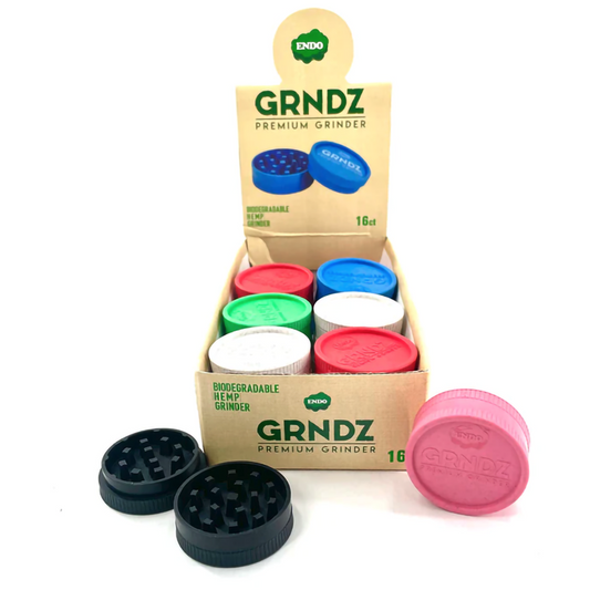 ENDO 43MM GRINDERS - ASSORTED COLORS