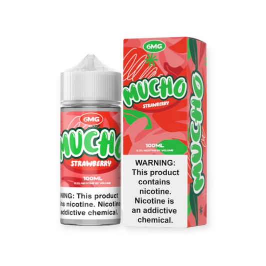 MUCHO 100ML JUICE 6MG - STRAWBERRY