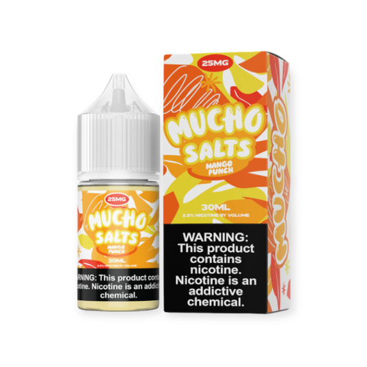 MUCHO SALTS 30ML JUICE 25MG - MANGO PUNCH