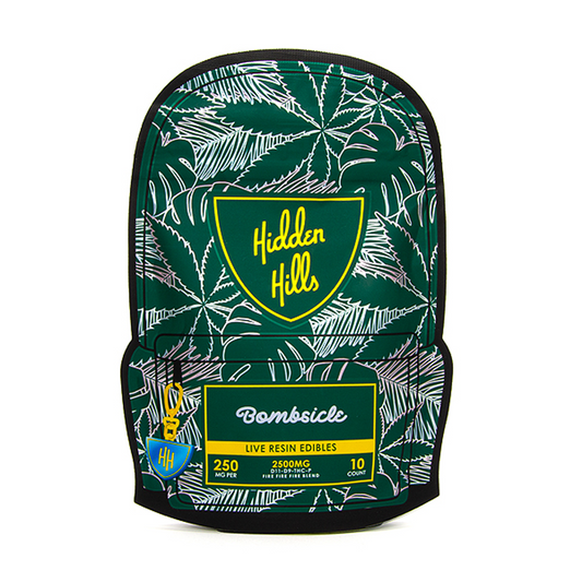 HIDDEN HILLS BLEND D11/D9/THCP LIVE RESIN 2500MG GUMMIES - BOMBSICLE