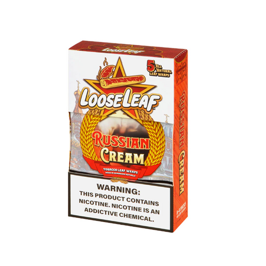 LOOSELEAF CIG WRAPS - RUSSIAN CREAM