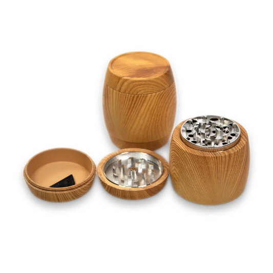CLICKIT WOOD COLOR WINE BARREL GRINDER