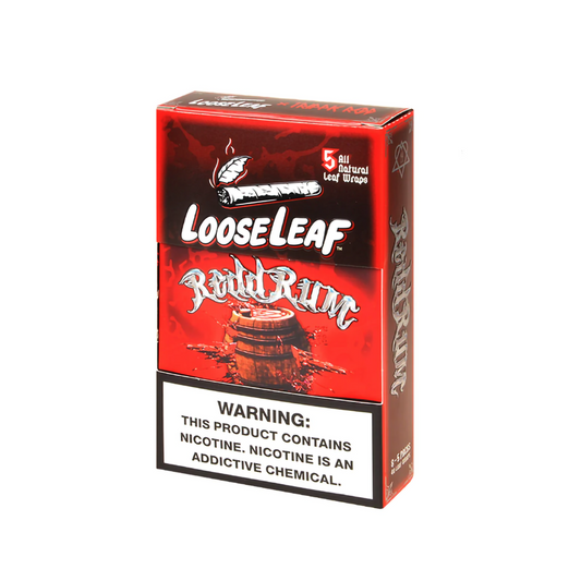 LOOSELEAF CIG WRAPS - REDD RUM