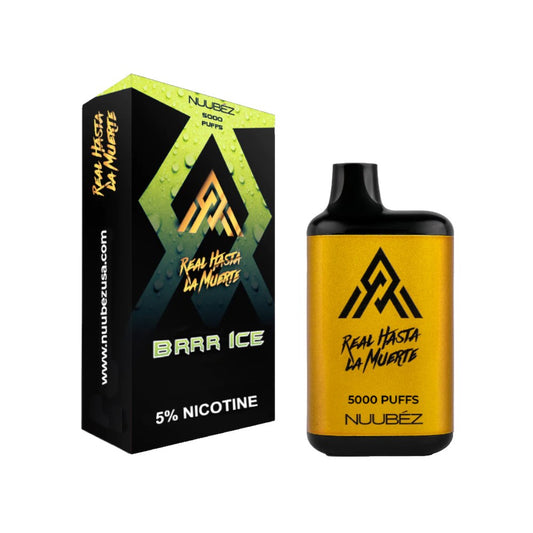 NUUBEZ RHLM 5000PUFFS DISPOSABLE - BRRRR ICE