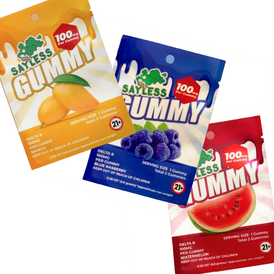 SAYLESS D8 200MG GUMMIES - MIX FLAVORS