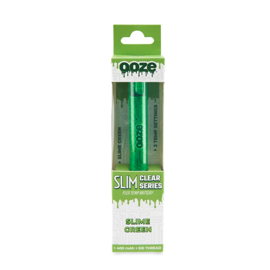 OOZE SLIM CLEAR SERIES BATTERY - SLIME GREEN