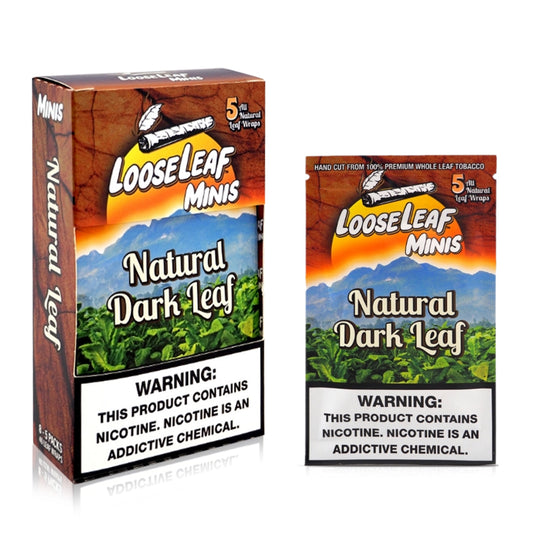 LOOSELEAF MINIS WRAPS - NATURAL DARK