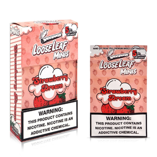 LOOSELEAF MINIS WRAPS - STRAWBERRY DREAM