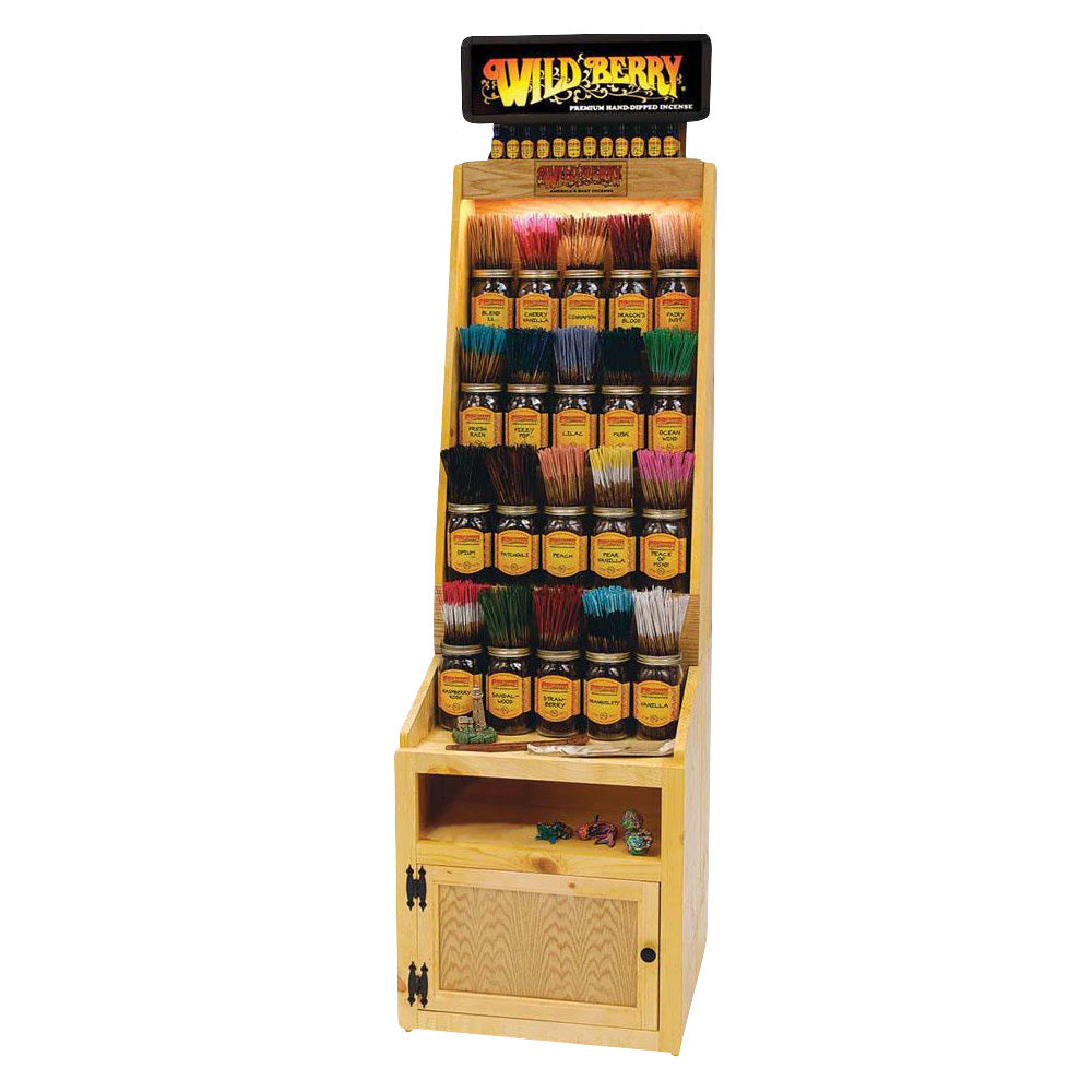WILD BERRY SMALL END CAP KIT LIGHTED DISPLAY